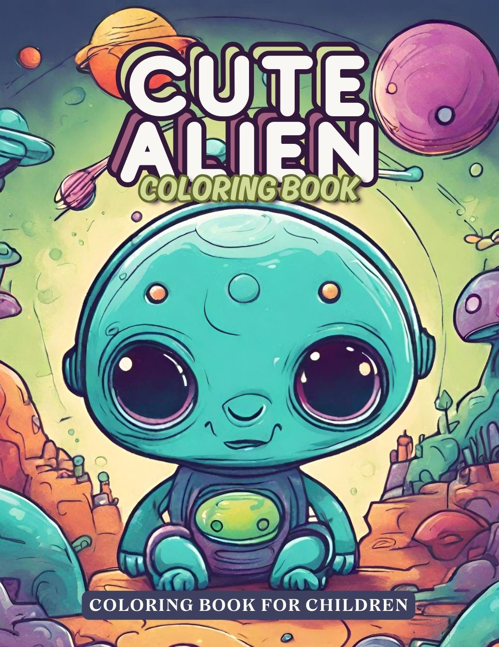 Alien Coloring Pages